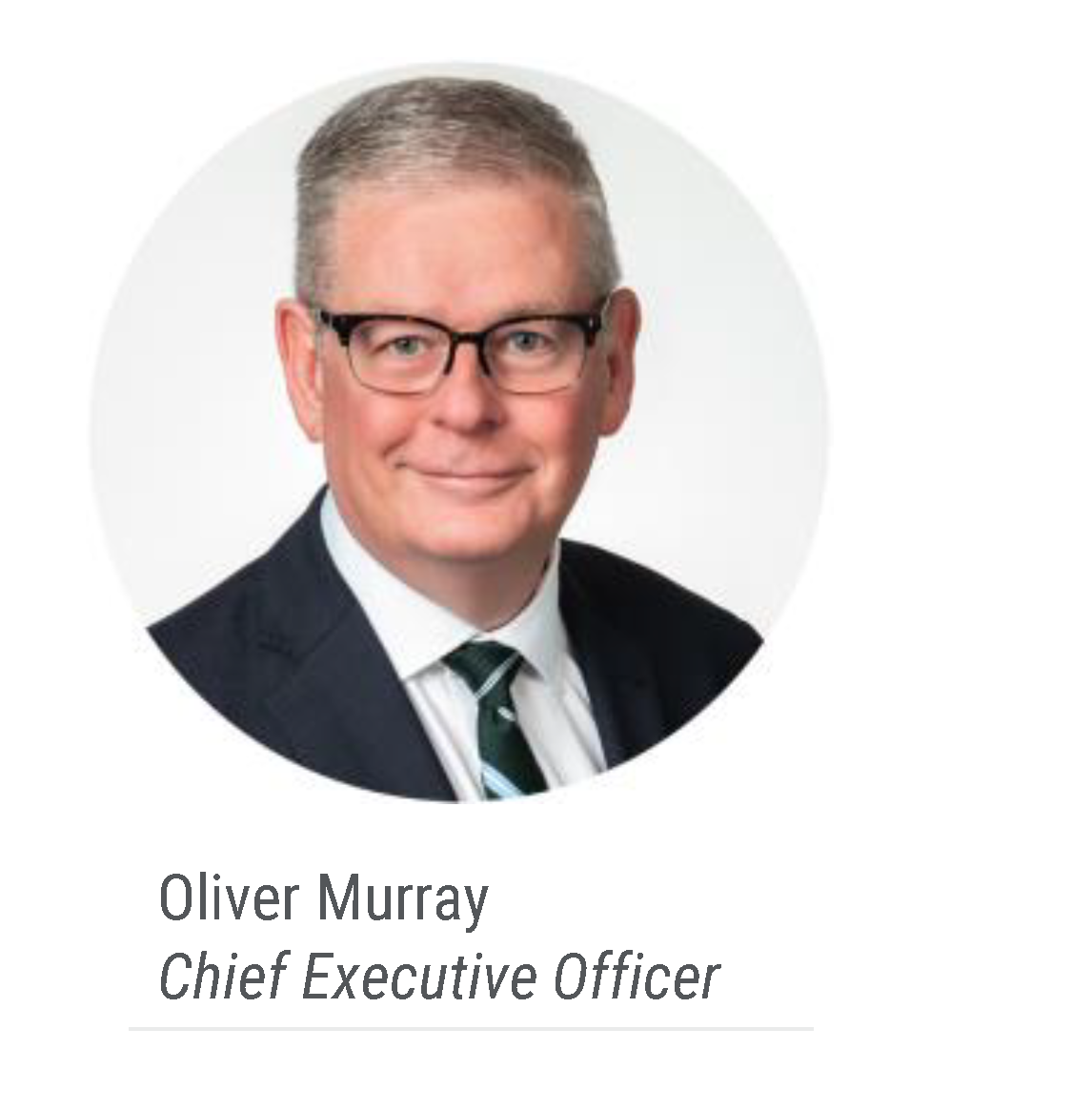 Oliver Murray Chief Executive Officer